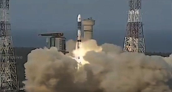 GSAT-6A communication satellite