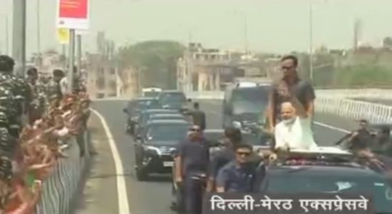 Modi road show