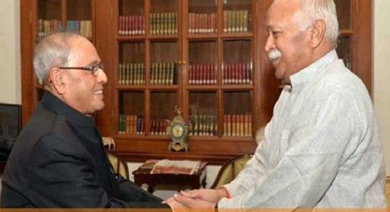 Bhagwat and Pranab Da
