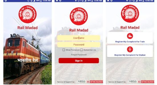 Rail Maddad App