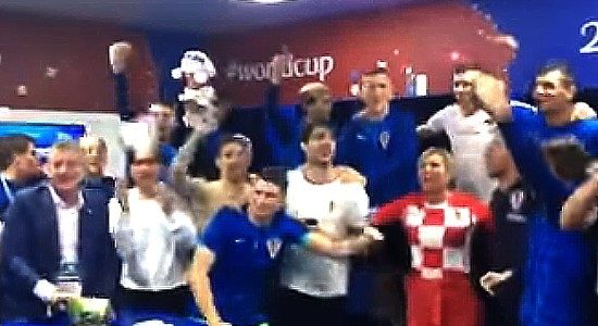 Croatia celebrates victory