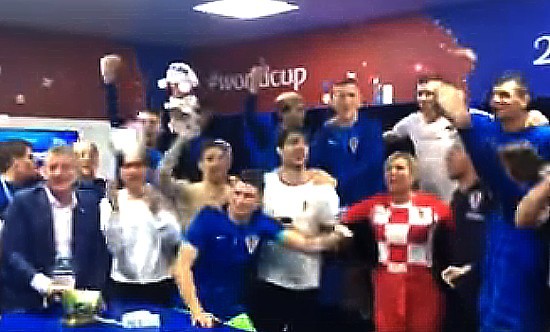 Croatia celebrates victory