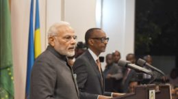 Modi with Prez Rwanda