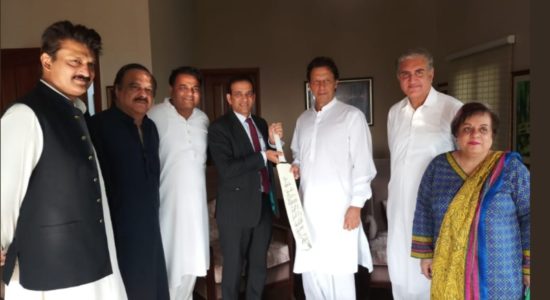 Bisaria and Imran Khan