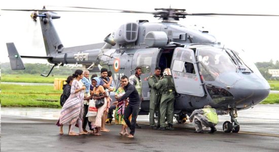 massive rescue operations.