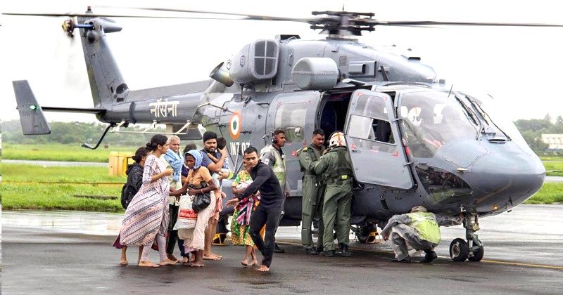 massive rescue operations.