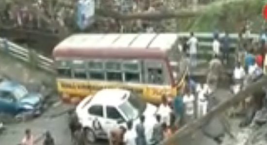 Majerhat bridge collapsed