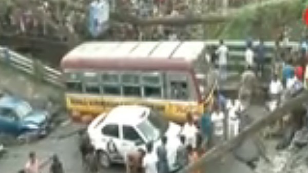 Majerhat bridge collapsed