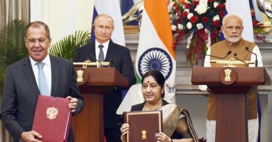 Modi Putin agreements