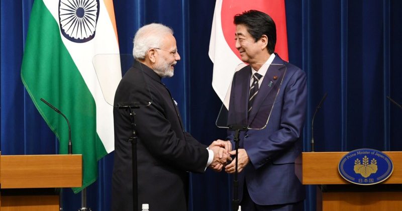 Narendra Modi and Shinzo Abe