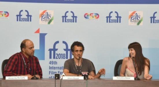 Ulises Rosell and Actress Ms.Valentina Bassi