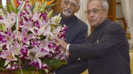 Ansari and Pranab Mukherjee