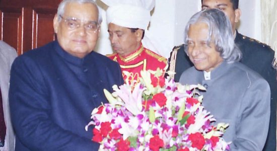 Atalji greets Kalam