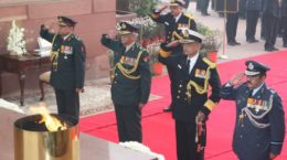 the 245th Anniversary of Army Medical Corps (AMC) in New Delhi on January 01, 2009.