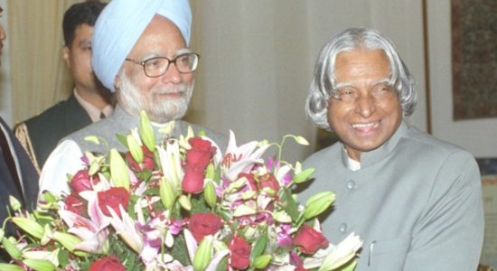 Dr Manmohan Singh and Kalam