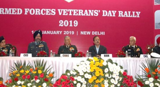 Armed Forces Veterans’ rally