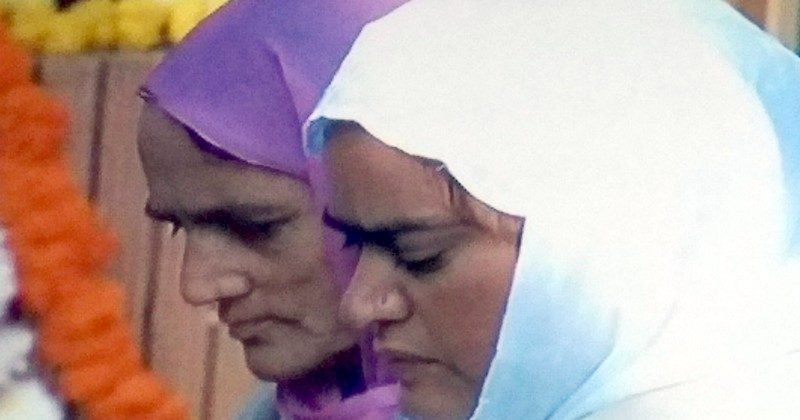 Mahjabeen and mother Raja Bano