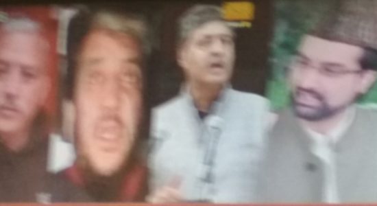 JK separatist leaders TV photo