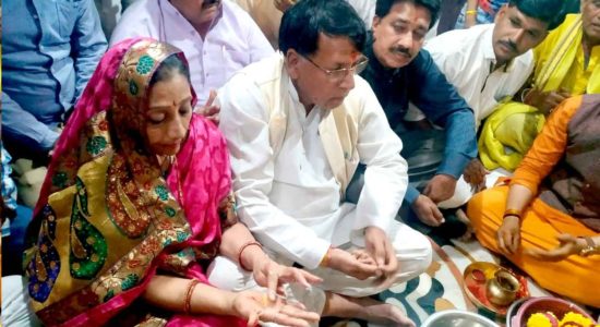 priest performing Puja