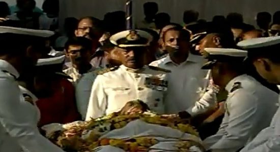 Manohar Parrikar _last farewell