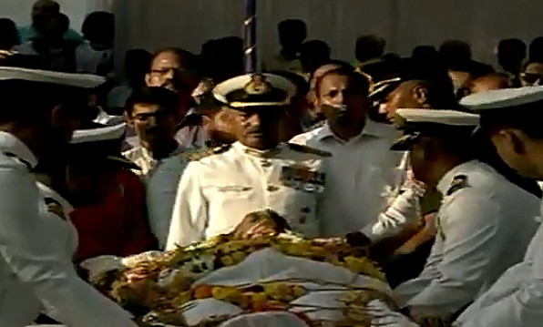 Manohar Parrikar _last farewell