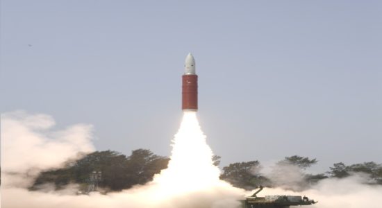 Anti-Satellite (A-SAT) missile test