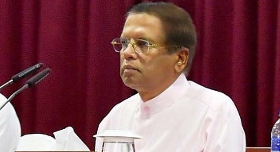 President Maithripala Sirisena