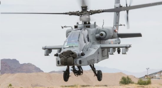 Apache Guardian helicopter
