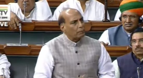 Kashmir issue_rajnath