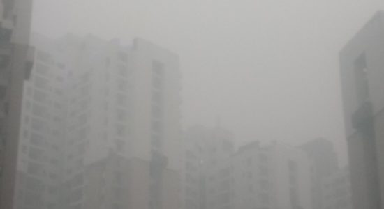 severe air pollution