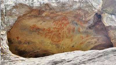 Bhimbetka cave