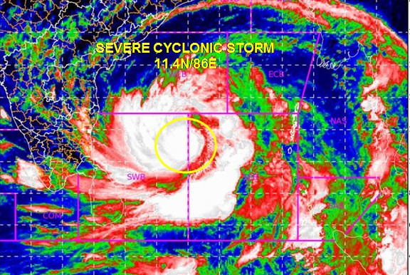 Cyclonic storm Amphan