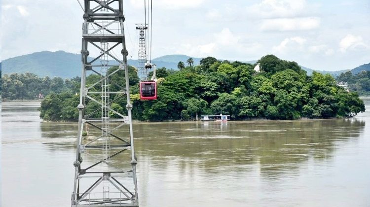 नदी रोपवे सेवा