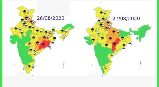 भारी बारिश