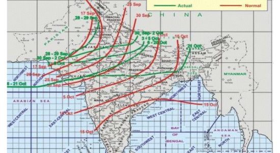 भारी बारिश