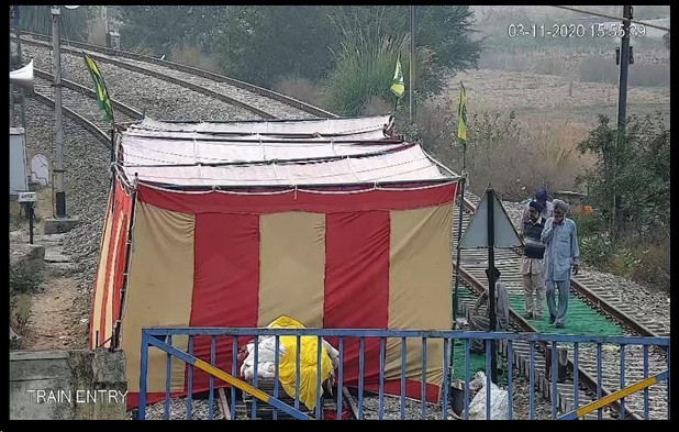 पंजाब में रेल