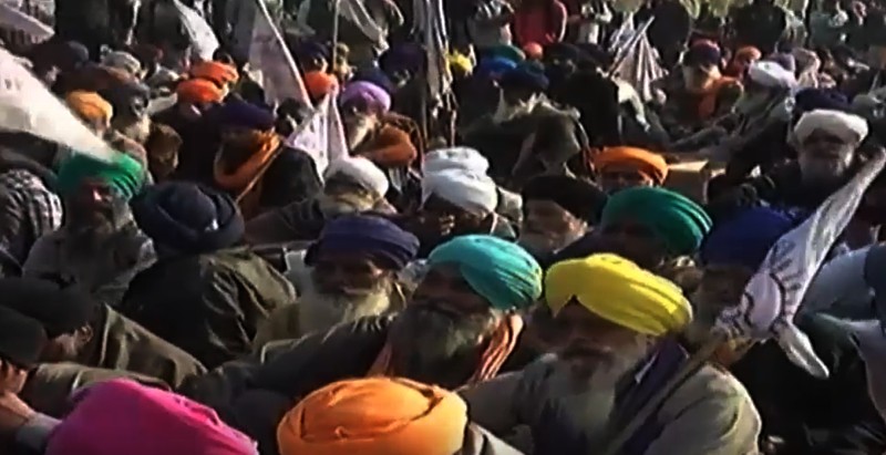 आंदोलनकारी किसान