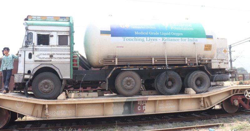 ऑक्सीजन की आपूर्ति