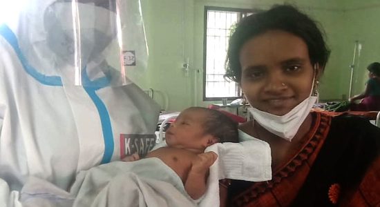 कोरोना संक्रमित