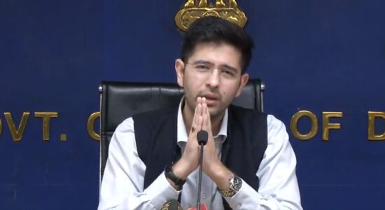 यमुना नदी में दिल्ली के हिस्से का पानी