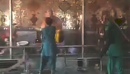 मंदिर पर हमला