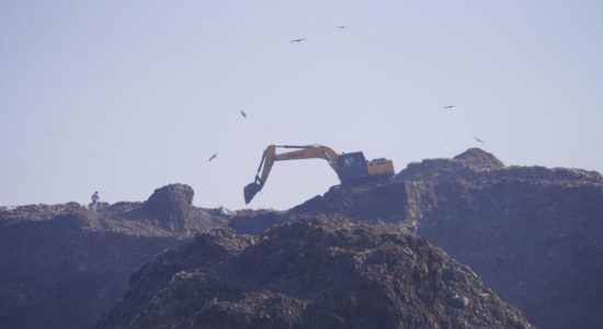 कूड़े के पहाड़ों