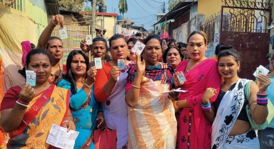 त्रिपुरा में मतदान