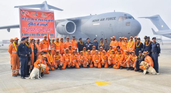 भूकंप पीड़ित तुर्की