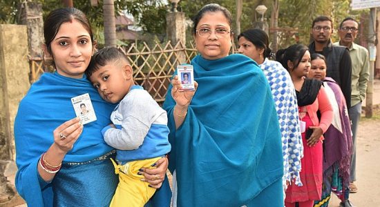 त्रिपुरा में मतदान