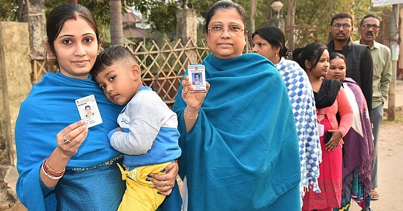 त्रिपुरा में मतदान