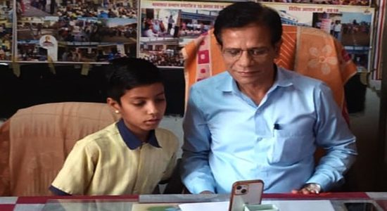 राजस्थान के 50 जिलों के नाम बोलने वाला विद्यार्थी अर्जुन