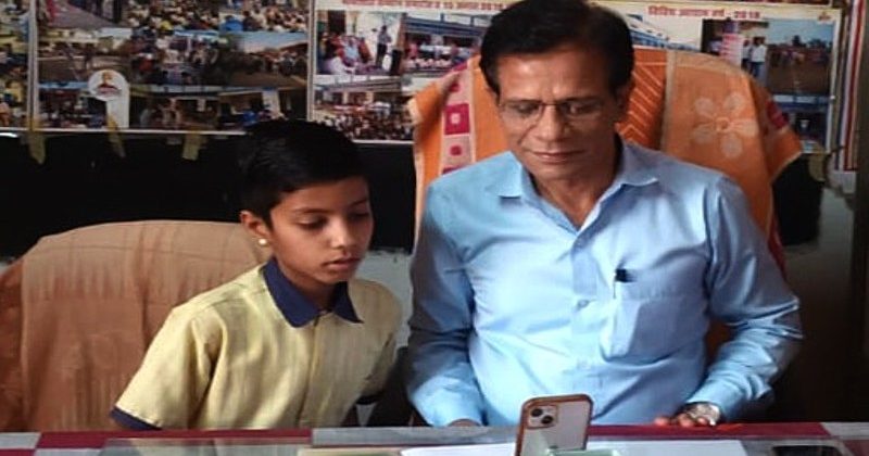 राजस्थान के 50 जिलों के नाम बोलने वाला विद्यार्थी अर्जुन