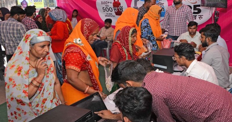 महंगाई राहत कैंप, जयपुर में 1 लाख से अधिक रजिस्ट्रेशन