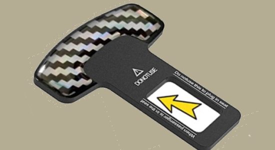 कार सीट बेल्ट अलार्म स्टॉपर क्लिप